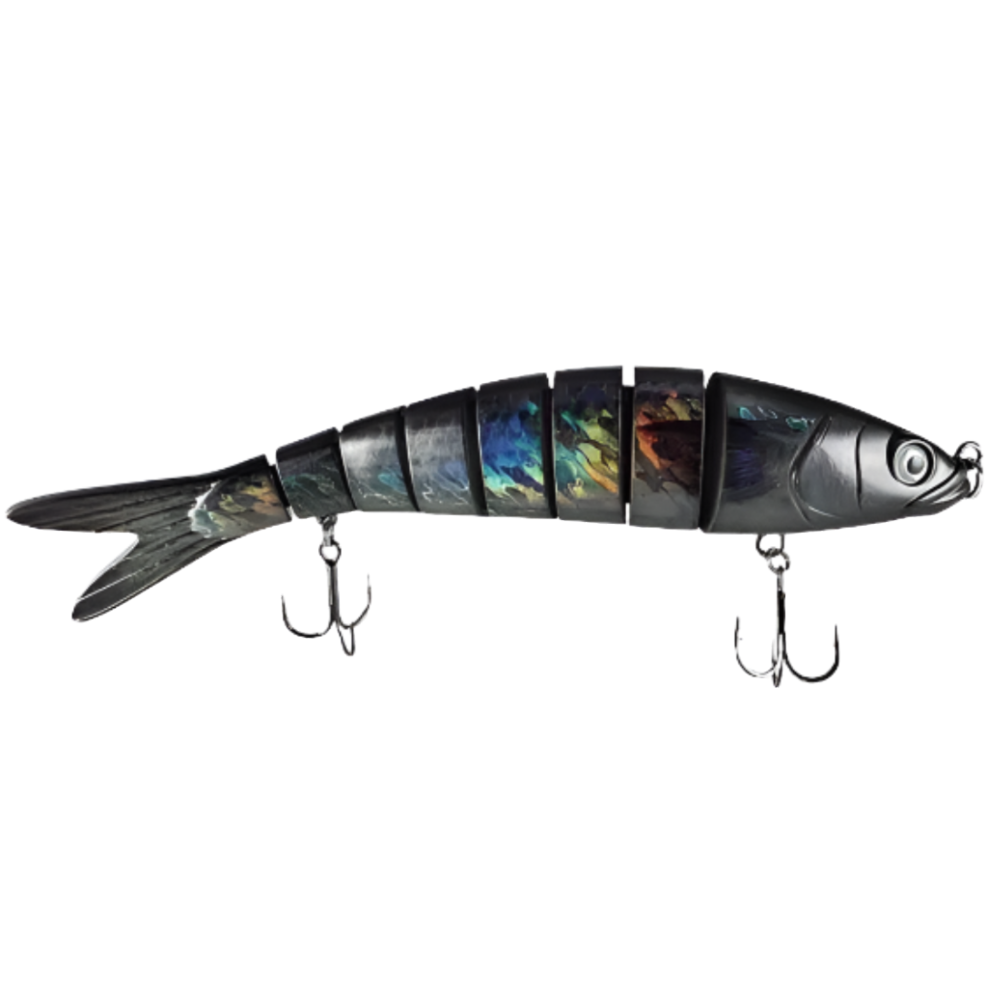 9" Smoked Mullet Swimbait