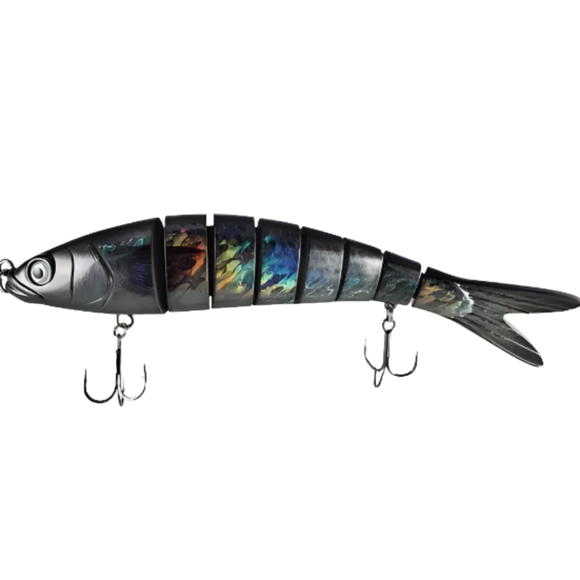 9" Smoked Mullet Swimbait