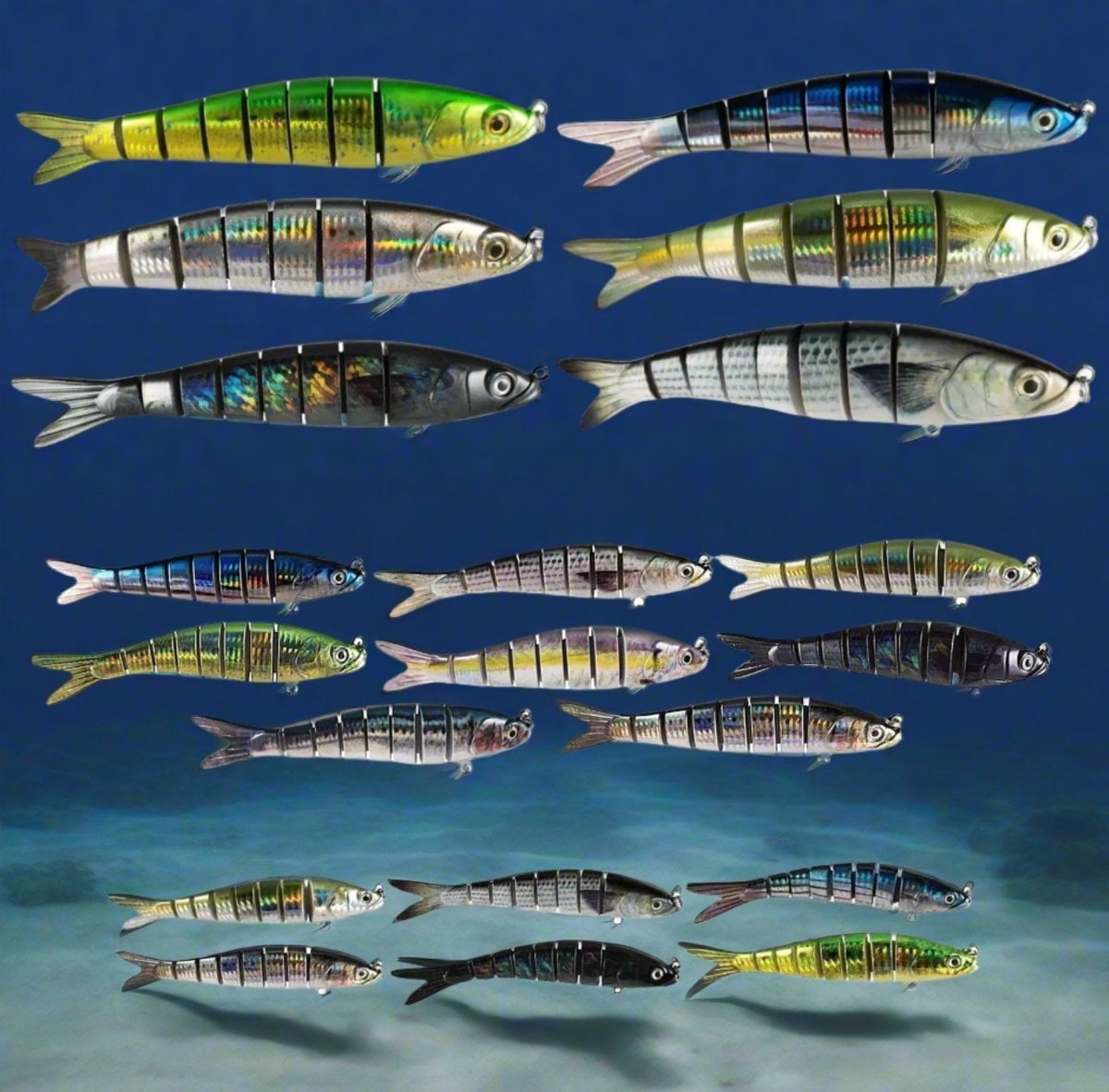 Dredge Teaser Baits Choose Size 5" 7" 9"