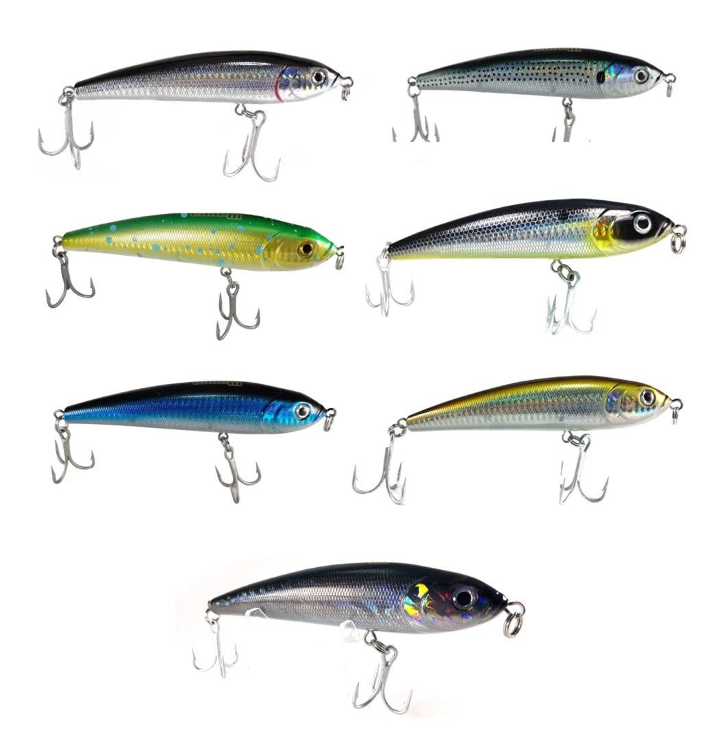 GRM 56pcs Fishing Lures Kit Minnow CrankBait with Hooks for Saltwater Freshwater  Trout Bass Salmon Fishing 