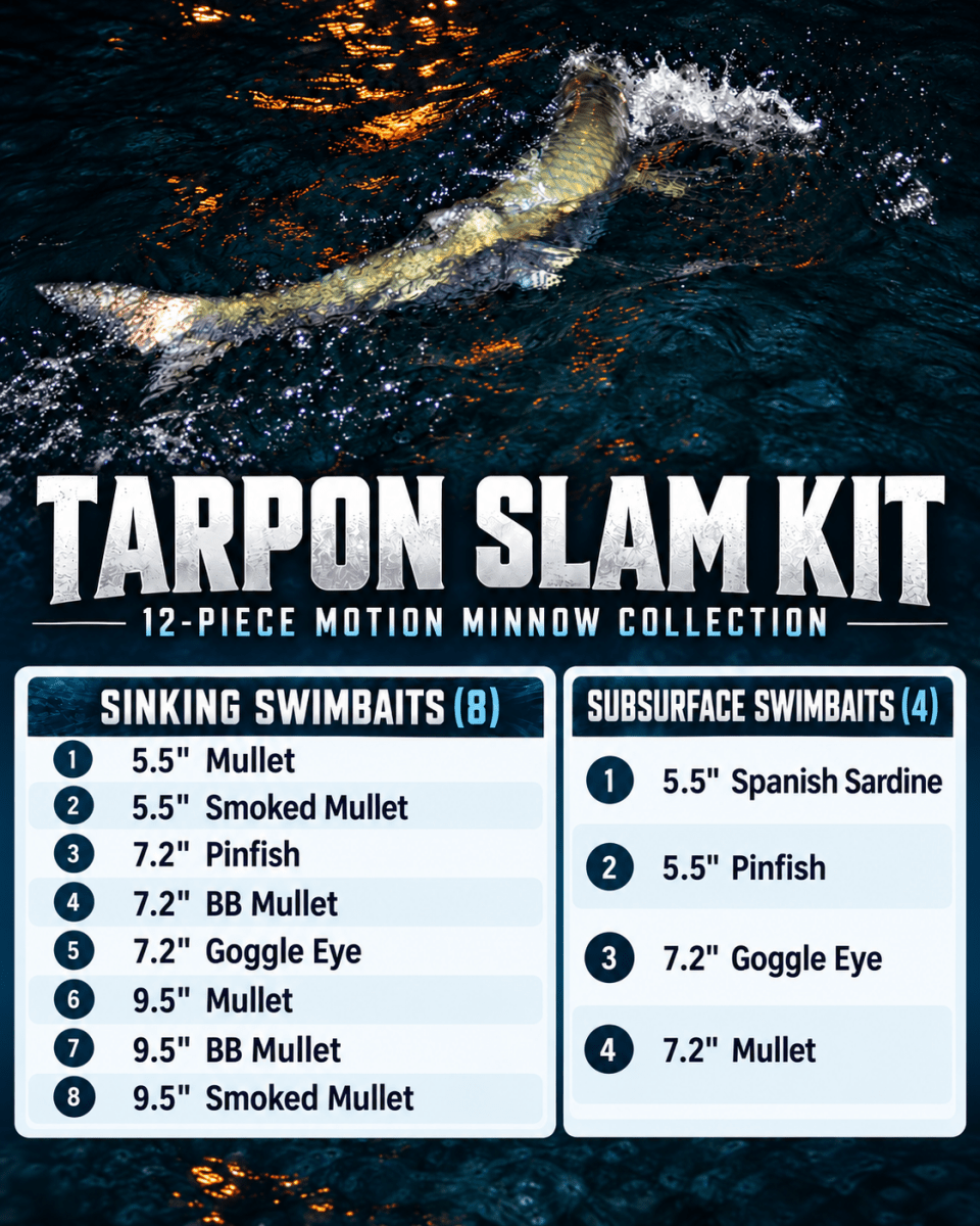 Tarpon Slam Lure Kit (12pc) |