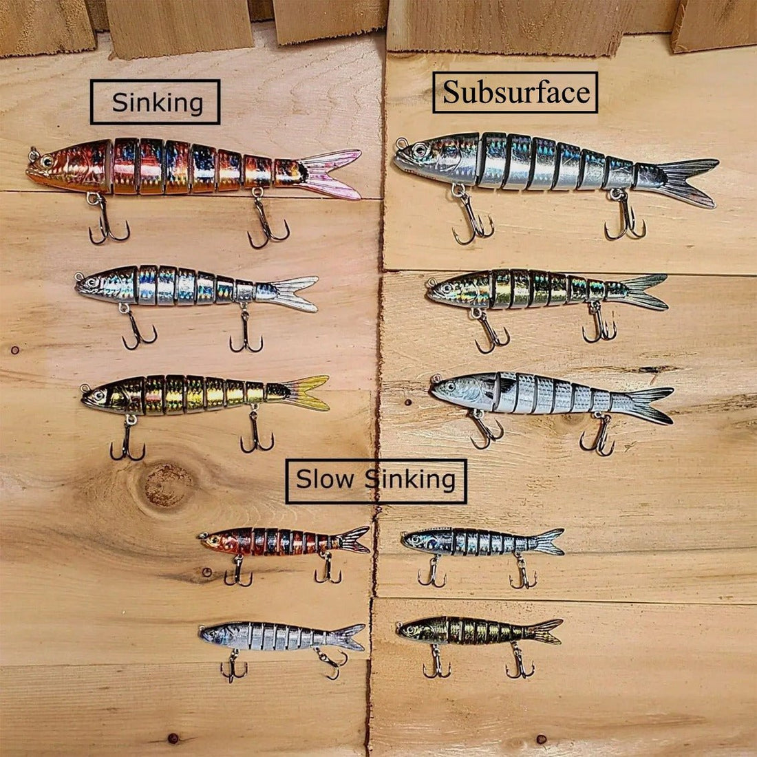 Bass Swimbait Lure Kit