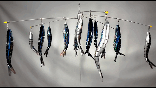 MEGA Motion Fishing Dredge's | Pre-Rigged | CollapsibleMGDREDGE95-SKPJK