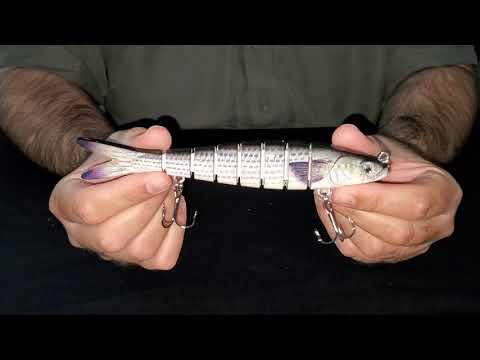 Video of the 7.2 Motion Minnow swimbait lure