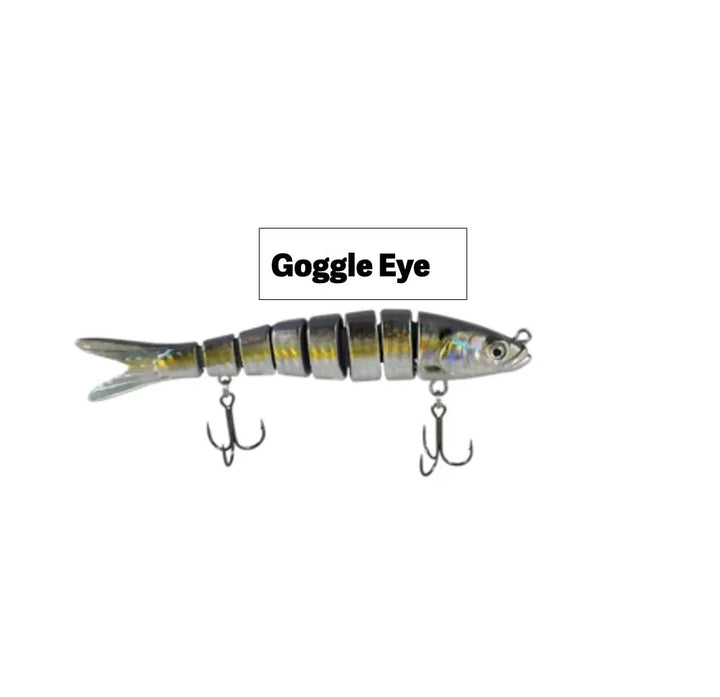 5.5" Motion Minnow goggle eye Swimbait Fishing Lure