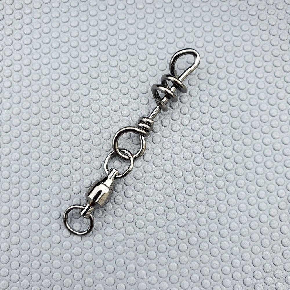 Ball Bearing Swivel | Corkscrew Style for Deep Drop Fishing (350lb rated)